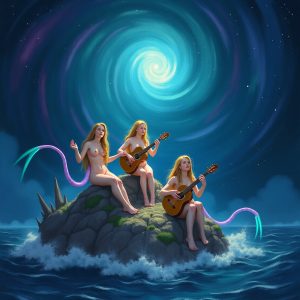Flux_Dev_A_mesmerizing_digital_illustration_depicting_the_ench_1 The Temptation of the Sirens: A Virtual Mythological and Music Journey