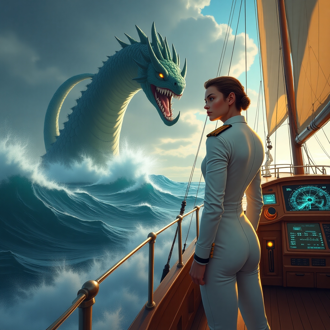 Between Scylla and Charybdis: Virtual Nautical Adventure
